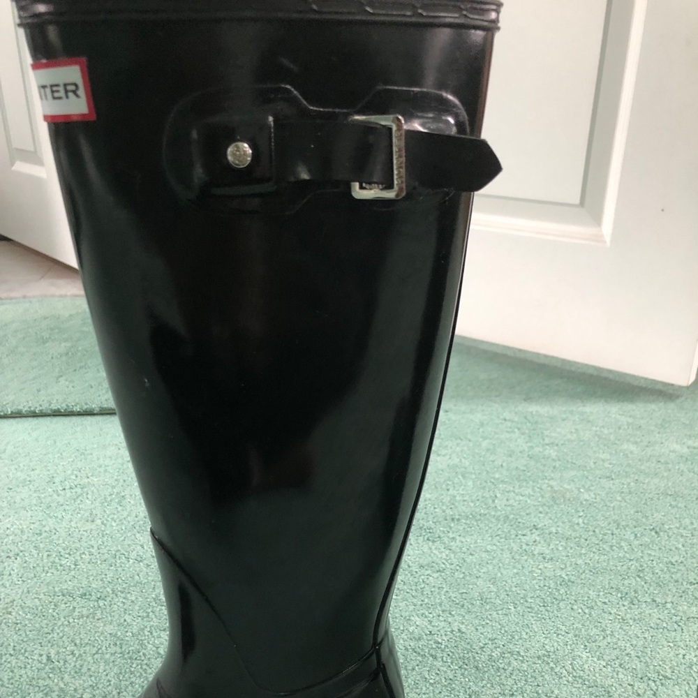 Hunter Tall Gloss Adjustable Rain Boot - image 4